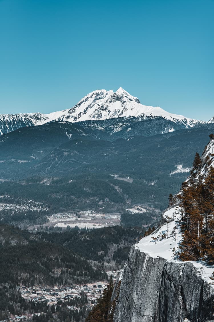 Snowy mountains