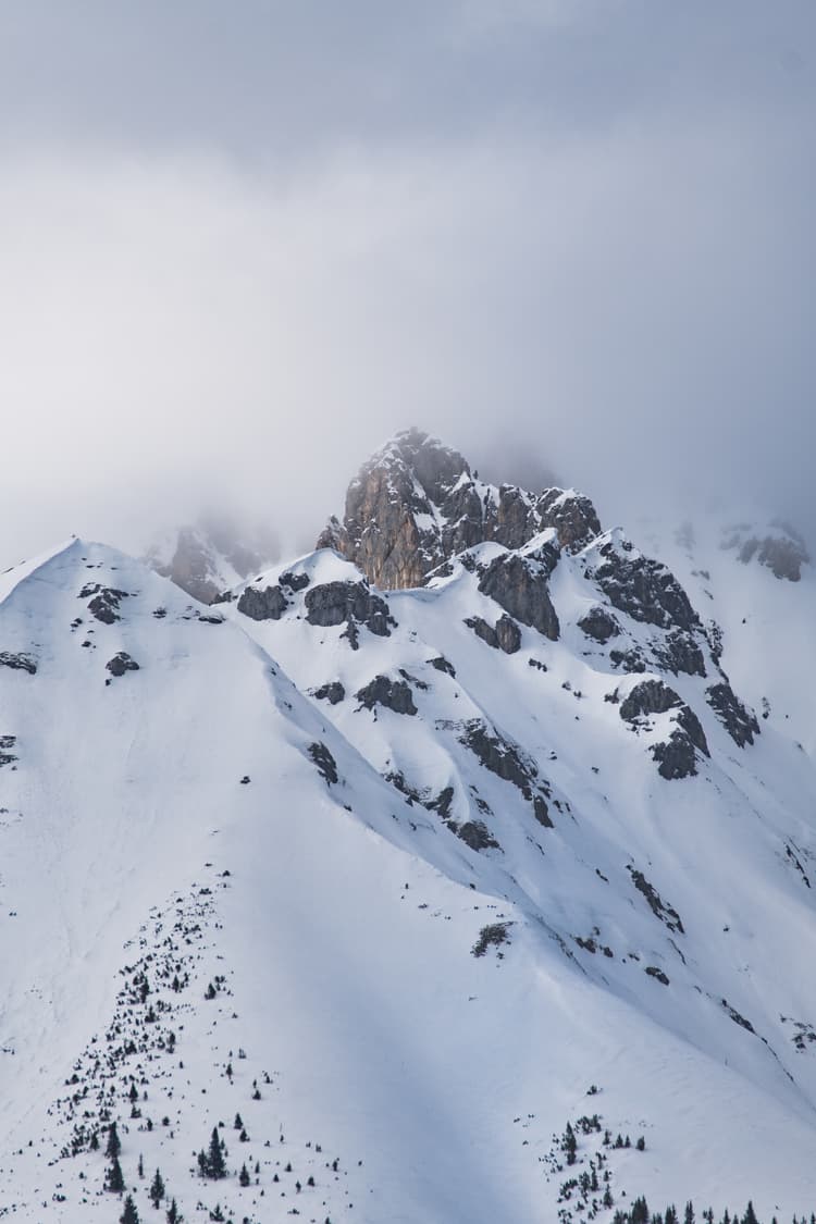 Snowy mountains